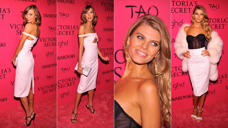 Illustration for article titled Hideous Dresses and Alien Chic at the Victoria's Secret After Party